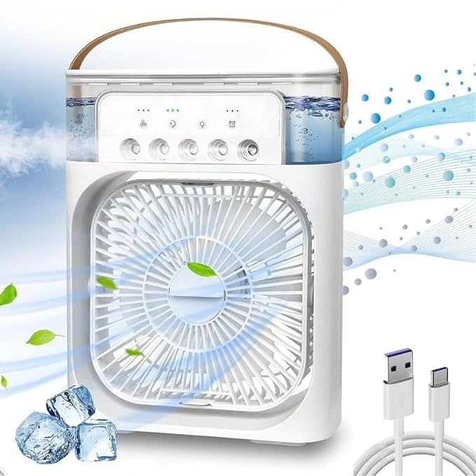 Ventilador Humidificador Aire 2 en 1