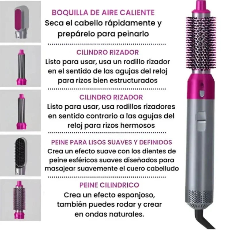 Cepillo Secador 5 en 1