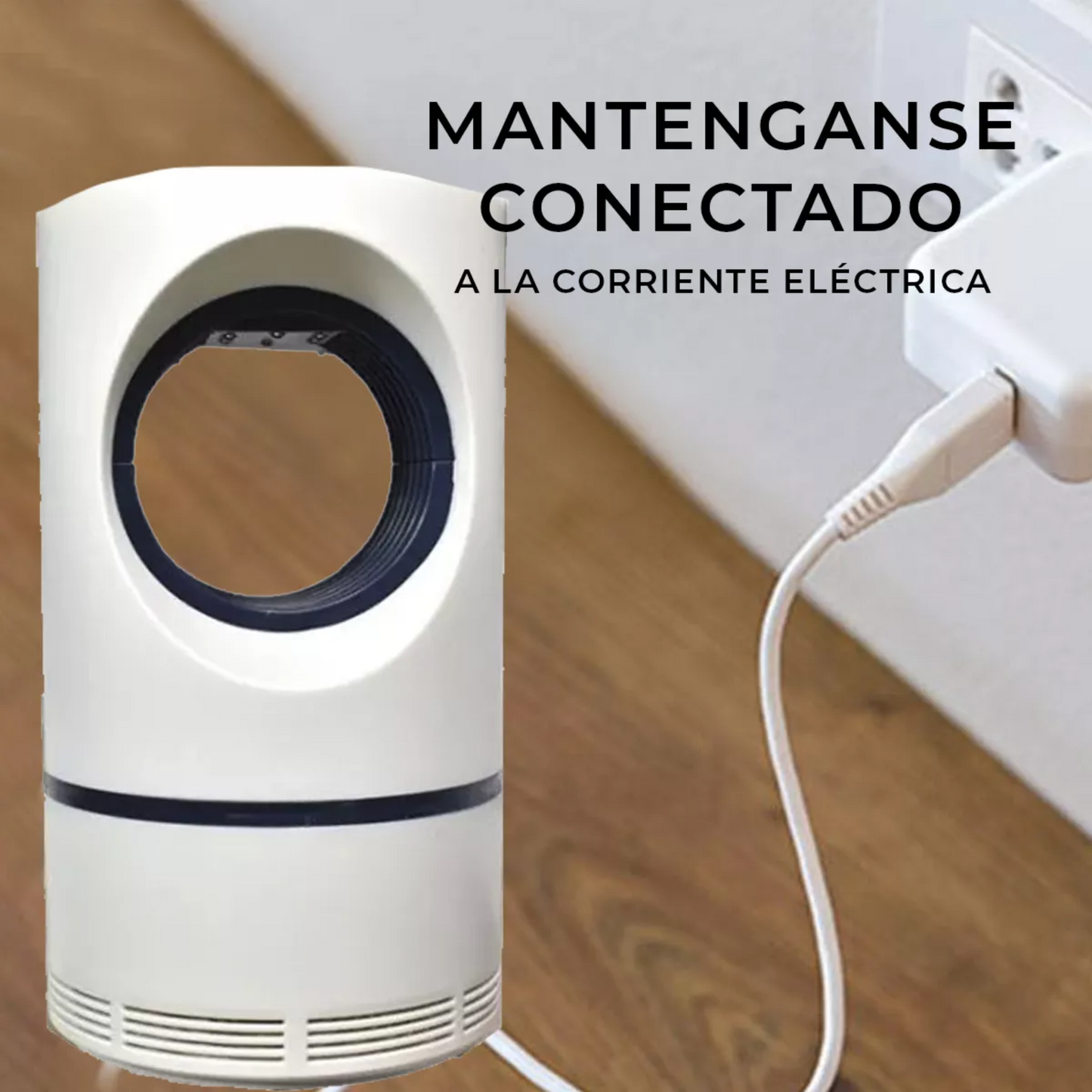 Lampara Led Atrapa Mosquitos Usb