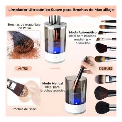 Lavadora de brochas de maquillaje